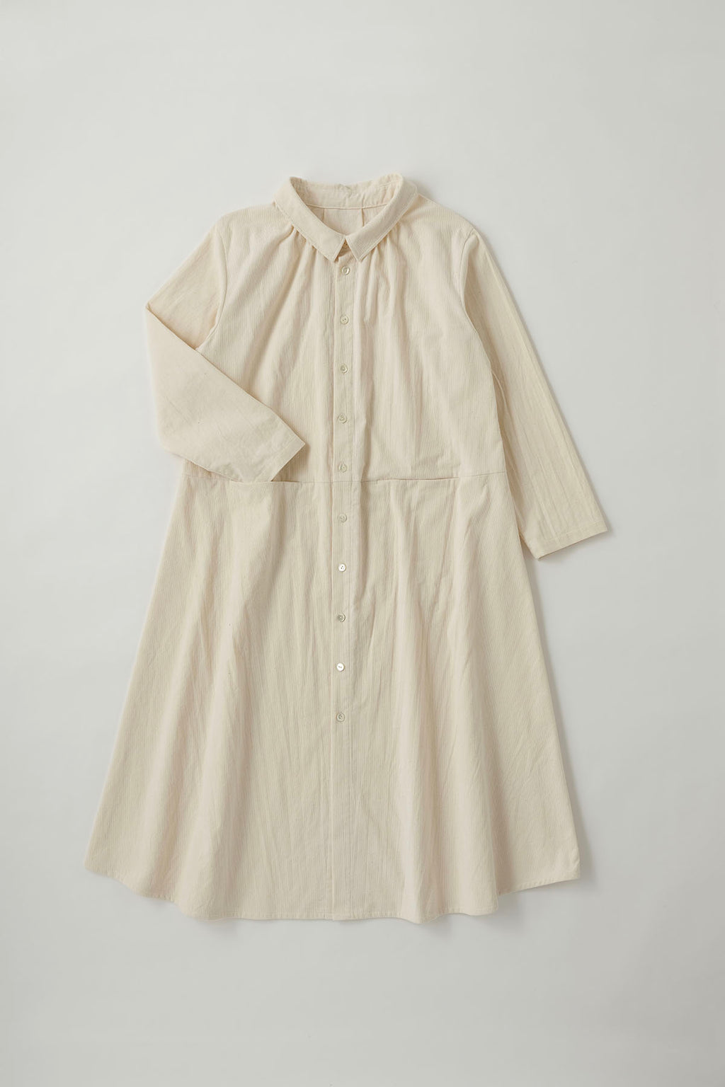 Night sleeper カラーワンピース（off white) – GASA＊online store