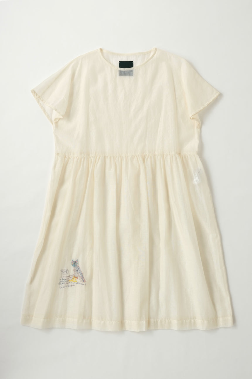【Yuri Miyazaki × NATIVE VILLAGE】コラボドレス(cotton silk:猫)