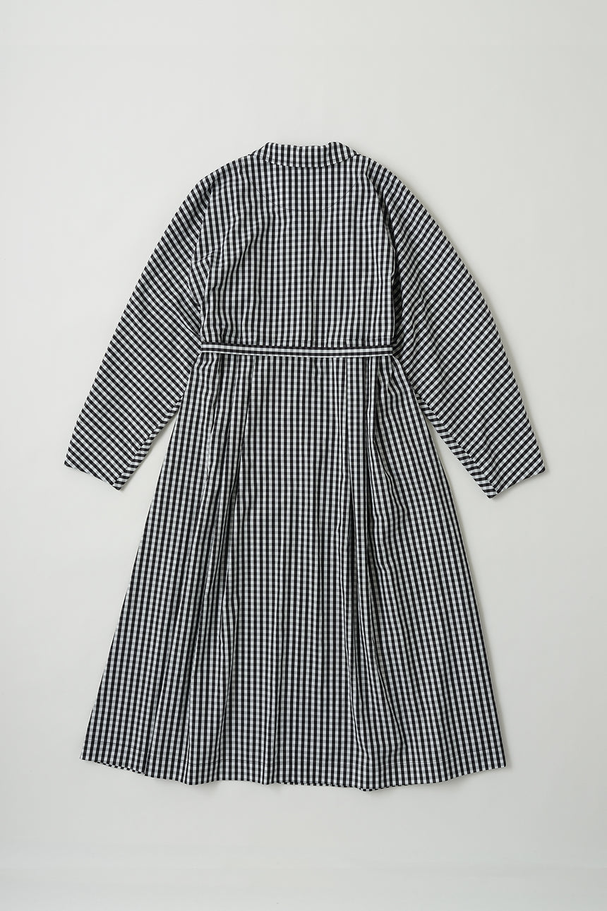 No.01/Gingham コートドレス