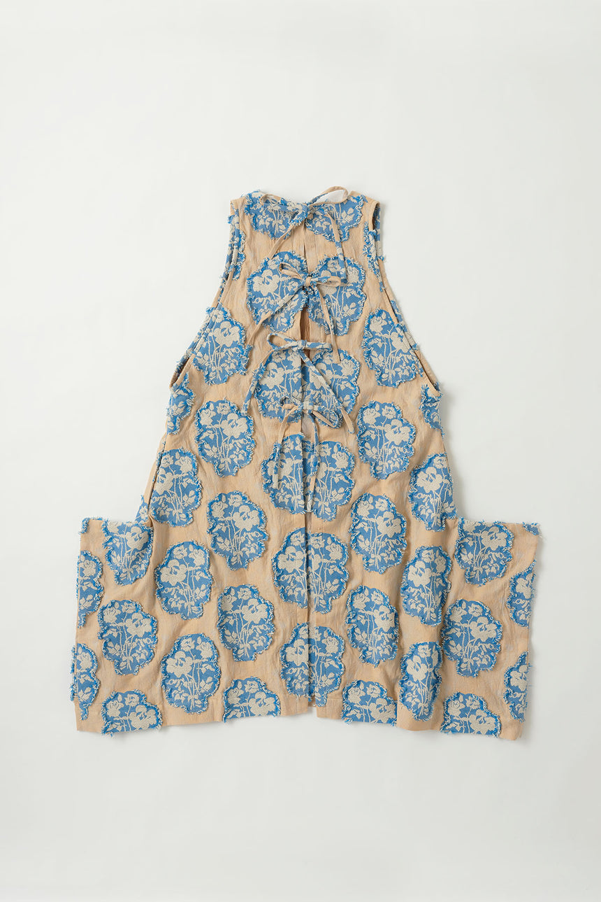 No.03/An jacquard バックオープン ドレス