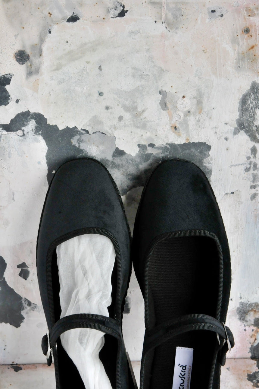 【Sciuscià】ワンストラップシューズ(CLASSIC BLACK)SIZE:37