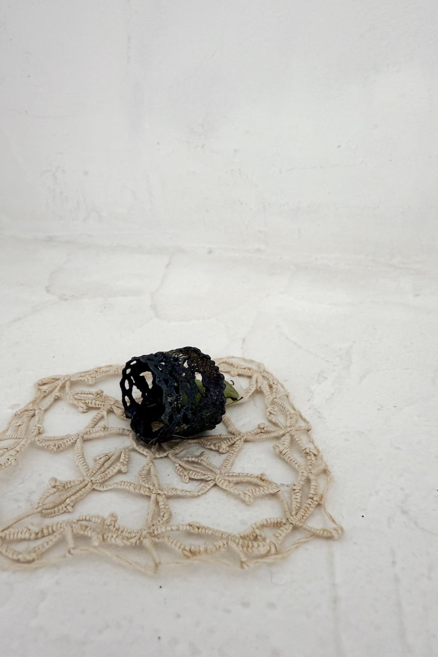 【jona × GASA*】 re-lace ring_黒