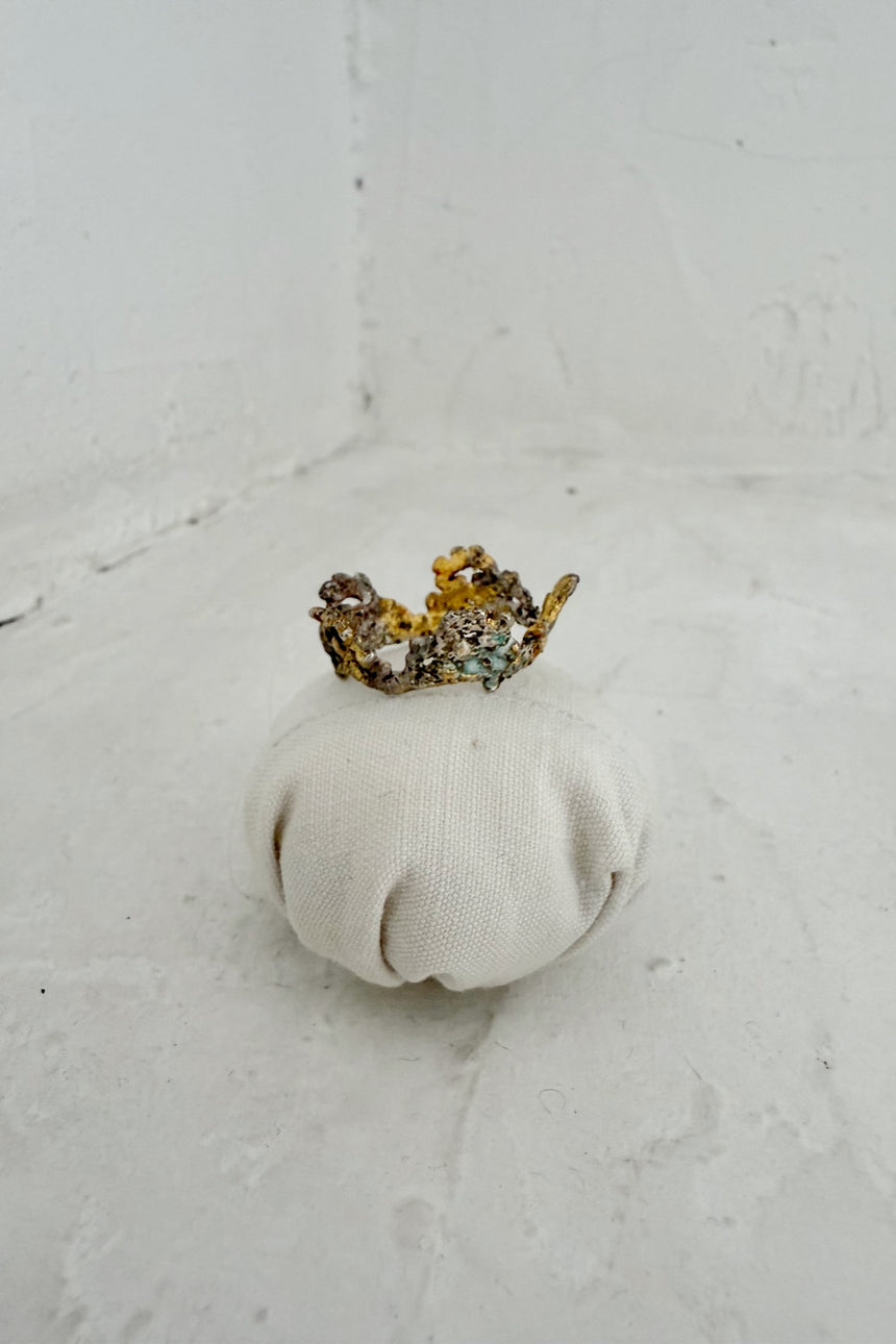 【jona × GASA*】 re-lace fragment ring_白