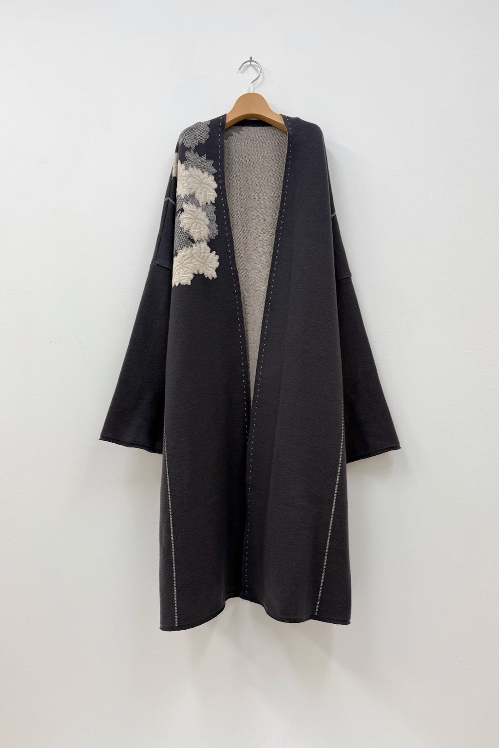 GASA 　花柄のアウター　（花柄が数種）値下げ 花雨 : Kau 花柄ニットコート – GASA＊online store