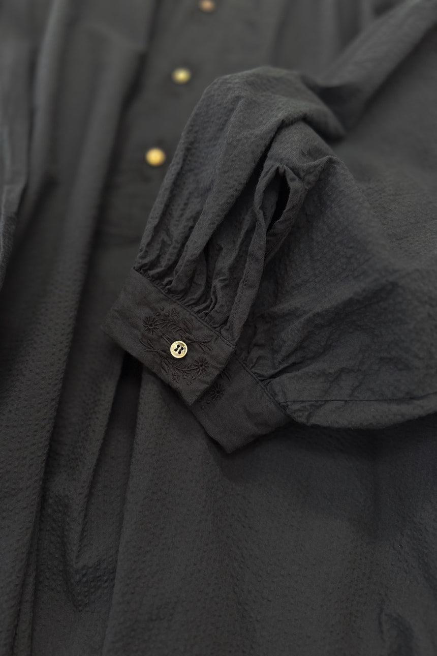 日日夜夜:Nichinichiyaya 刺繍ロングチュニック