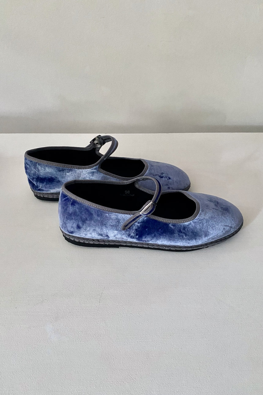 【Sciuscià】ワンストラップシューズ(CORNFLOWER)SIZE:39