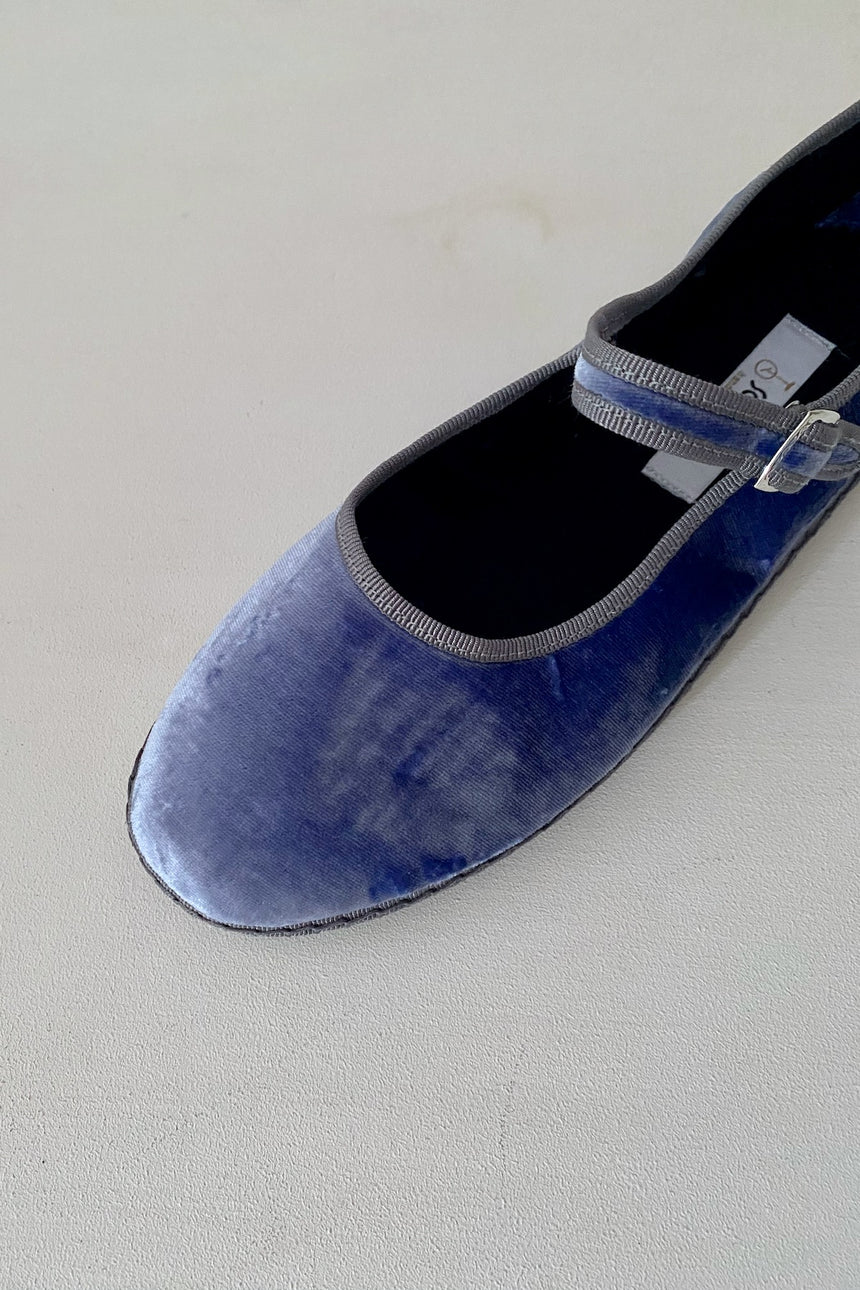 【Sciuscià】ワンストラップシューズ(CORNFLOWER)SIZE:39