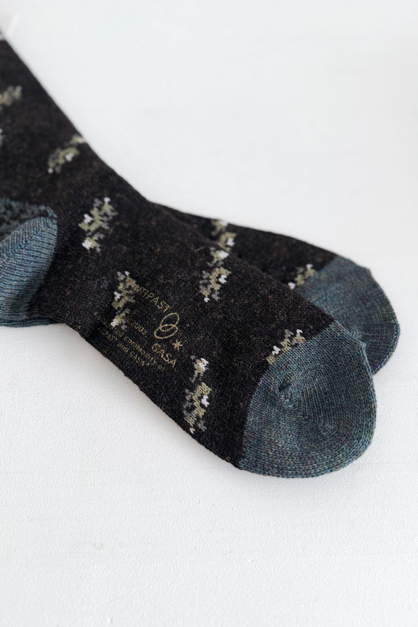 ANTIPAST×GASA* 山の花ソックス