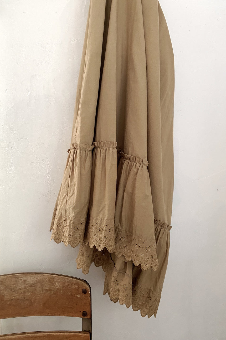 ほのかな光 スカート(khaki / Long )