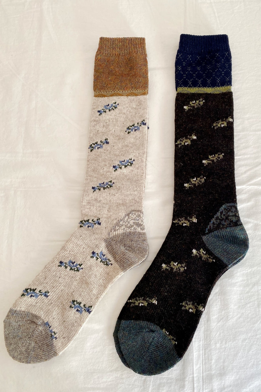 ANTIPAST×GASA* 山の花ソックス