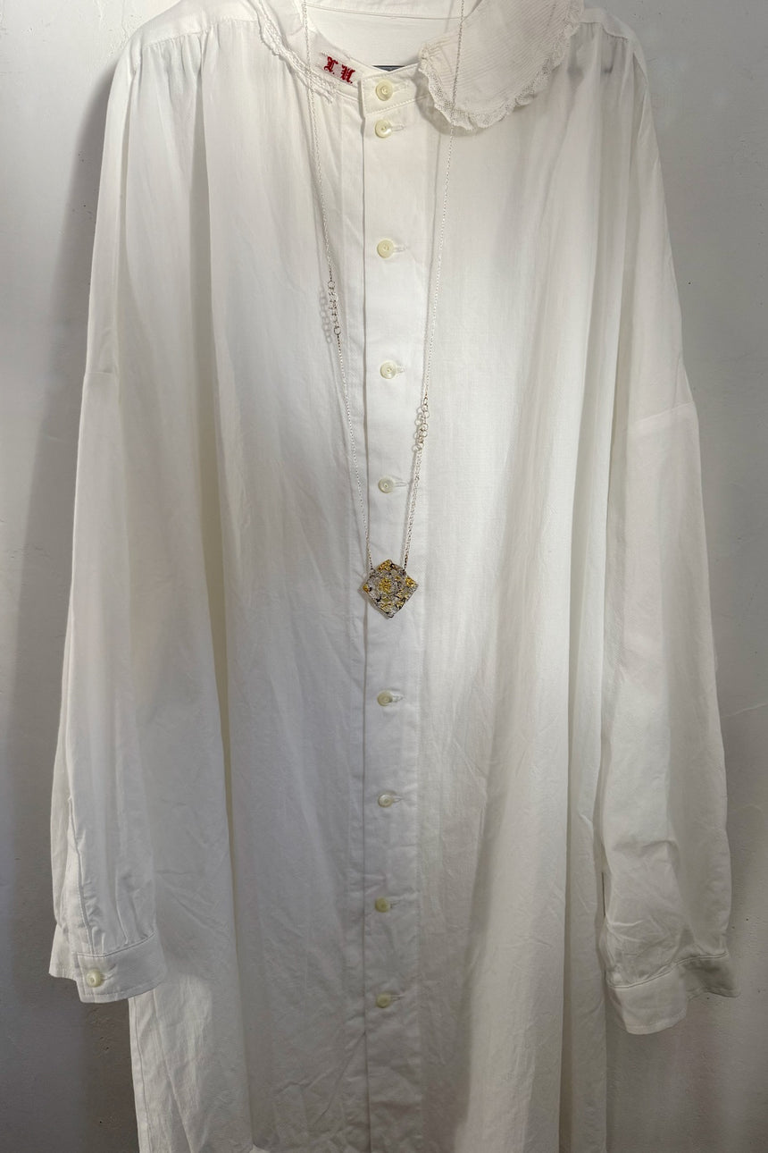 【jona × GASA*】 re-lace necklace_白(A)