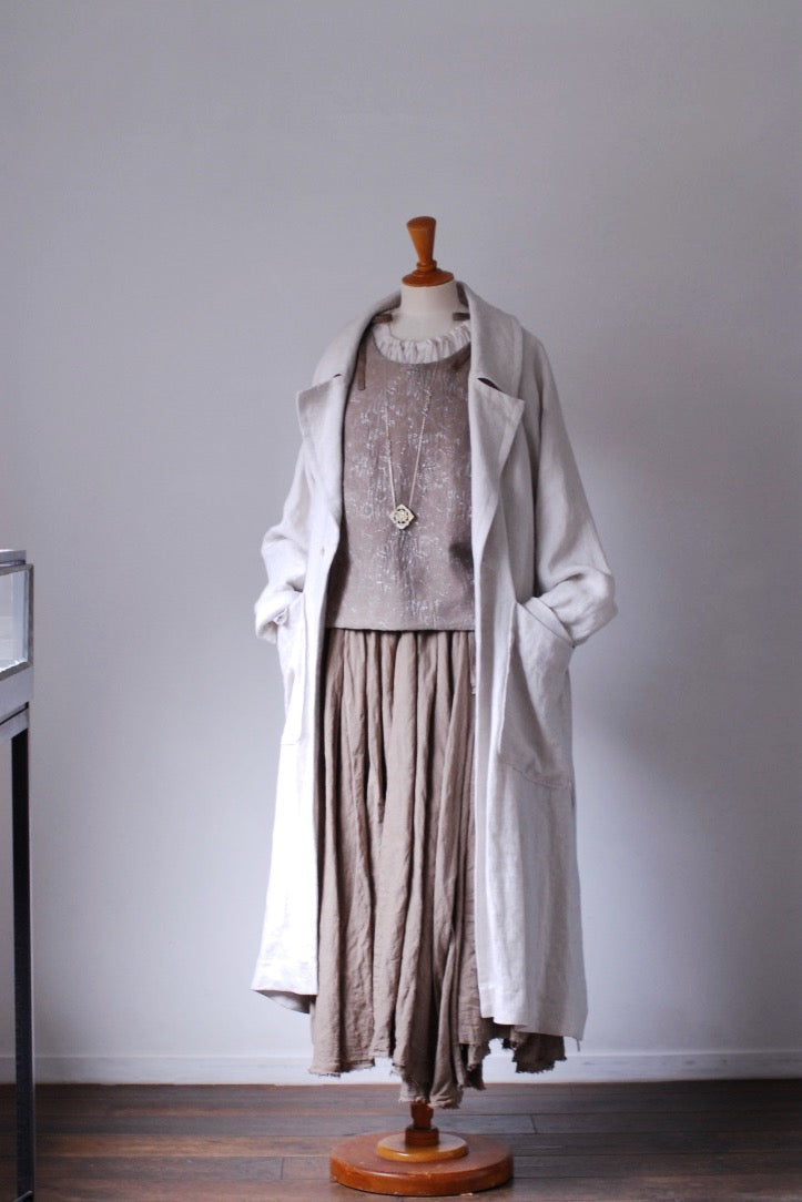 【jona × GASA*】 re-lace necklace_白(A)
