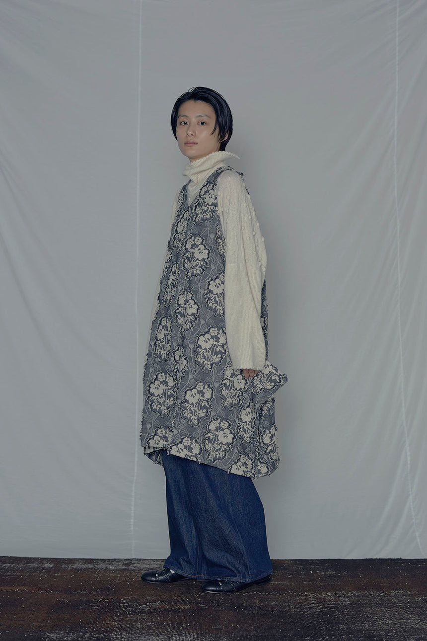 No.03/An jacquard バックオープン ドレス