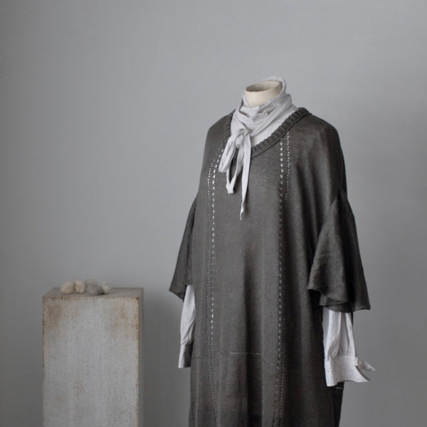 感謝する フレアスリーブワンピース – GASA＊online store