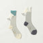 ANTIPAST×GASA* ショートソックス (cream×blue)
