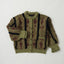 No.10/Various knits ワイドカーディガン（olive）