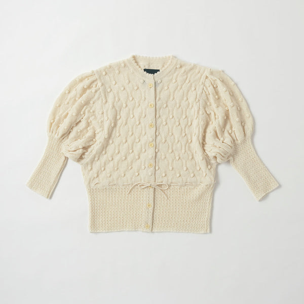 No.10/Various knits パフスリーブ カーディガン – GASA＊online store