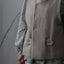 白雨 : Hakuu　ベスト (beige herringbone)