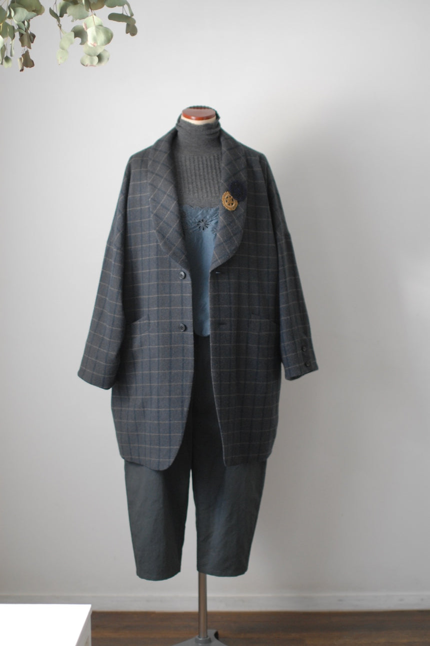 ガサgasa花柄刺繍 ロングコート ガサgasa花柄刺繍 ロングコート ガサgasa花柄刺繍 ロングコート