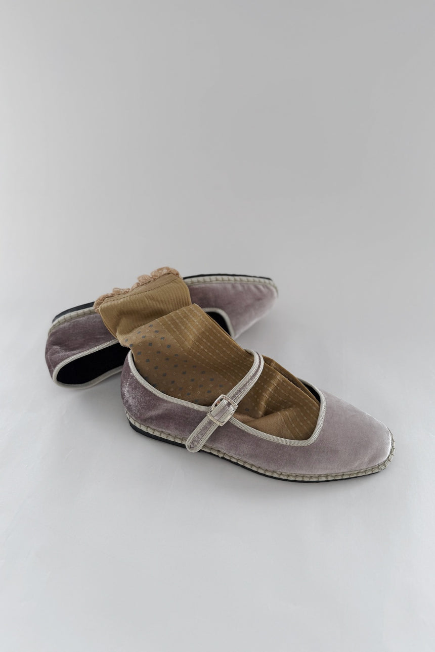 ANTIPAST×GASA*　軽やかな　メンズ風 レースクルーソックス