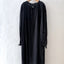 白く透ける玉    ギャザーチュニック (black)
