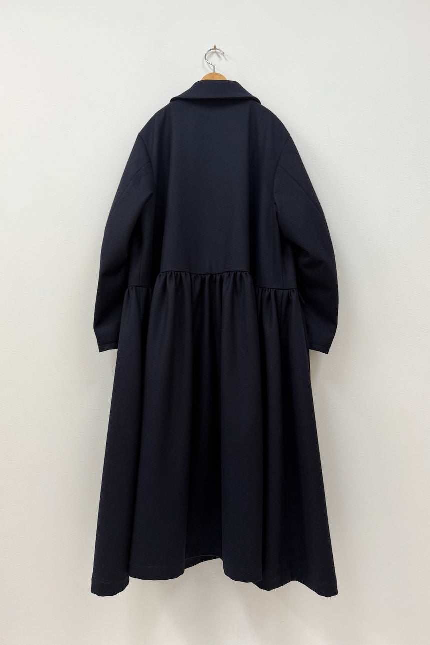 夜色 : Yashoku　ギャザーピーコート