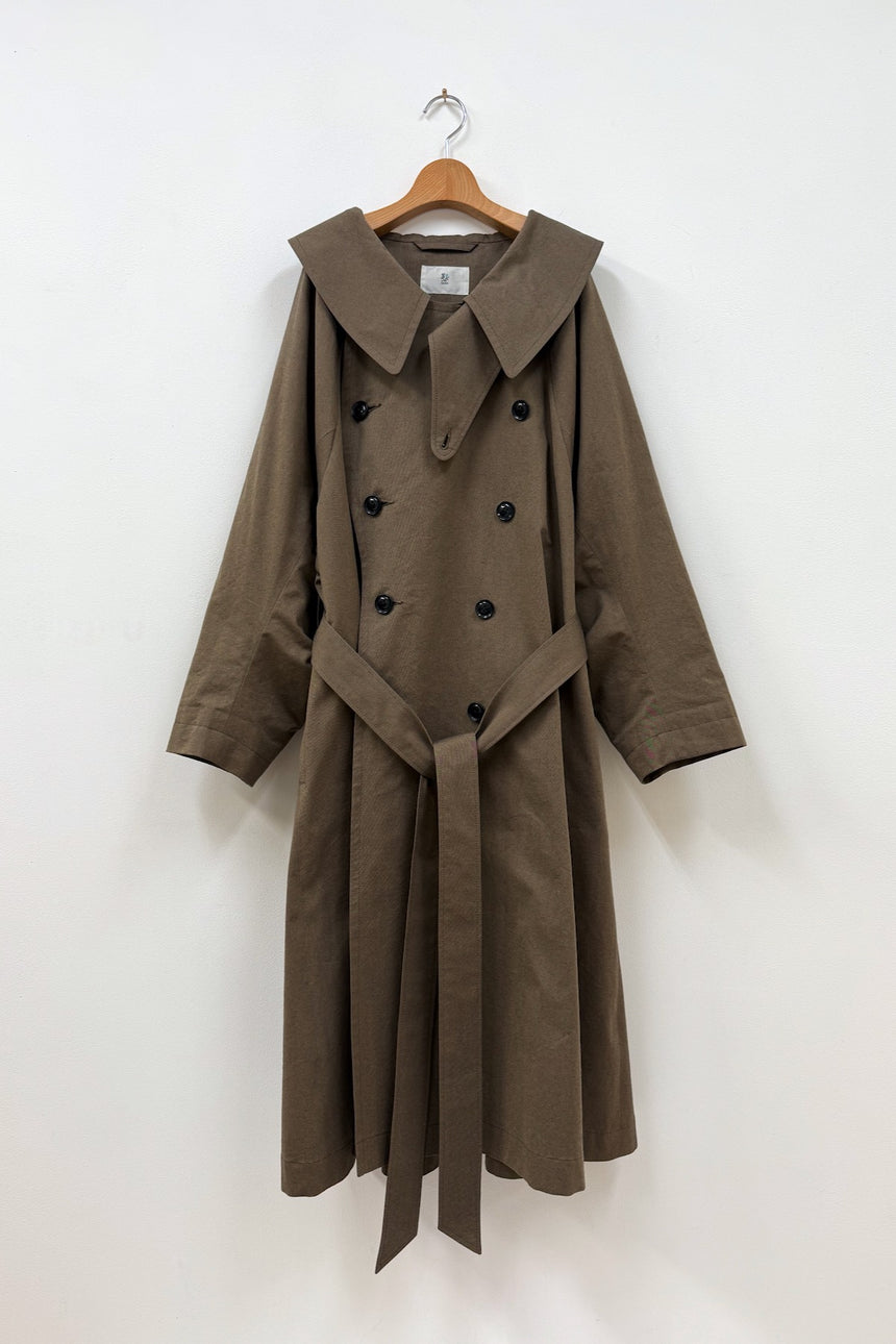 繊月 : Sengetsu　ワイドトレンチコート