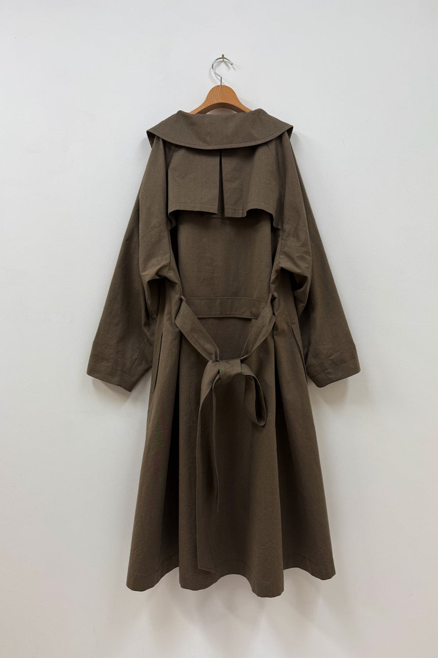 繊月 : Sengetsu　ワイドトレンチコート