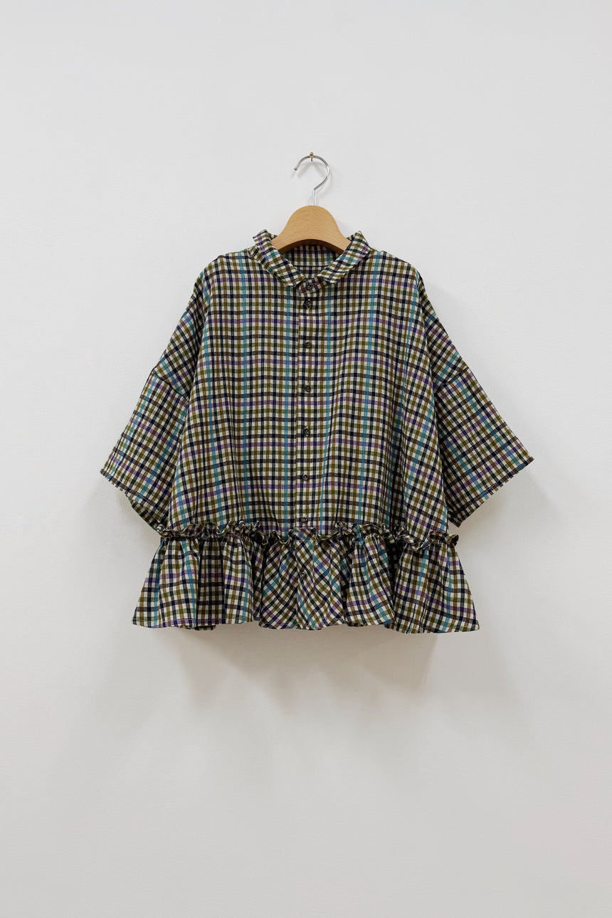 【Season Collection】瞑想する　タックワンピース