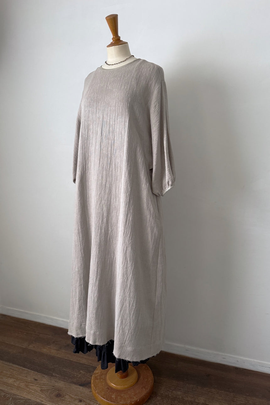 探し求めた道   ドレス (beige gray)