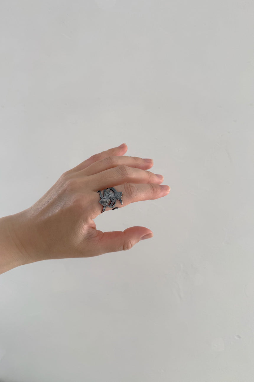 【天野ミサ】リング「 菖蒲 Ⅱ」