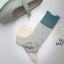 ANTIPAST×GASA* ショートソックス (cream×blue)