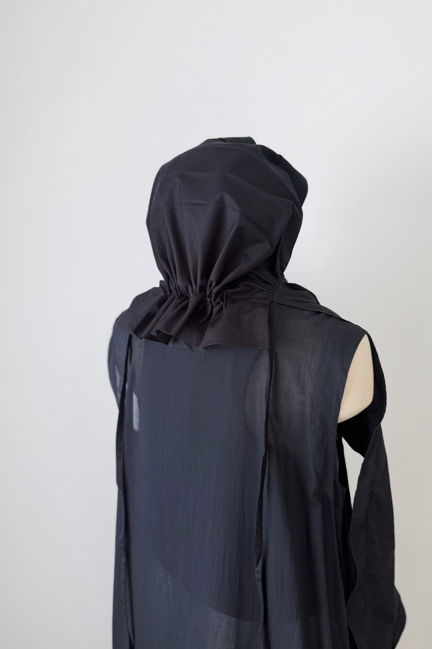 たまゆら    スカーフボンネ (black)