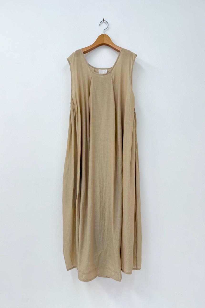 葉影のリズム　ドレープワンピース