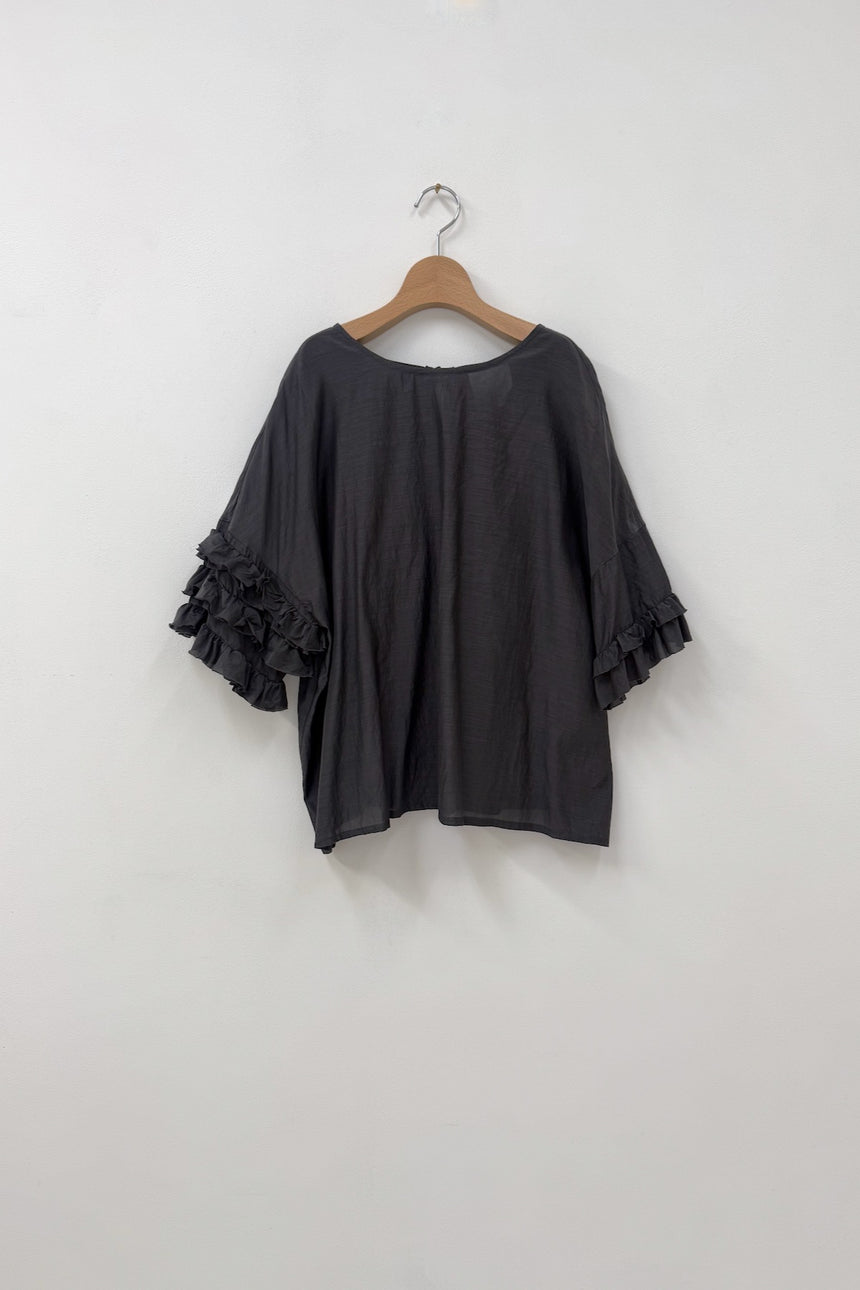 葉影のリズム　ブラウス