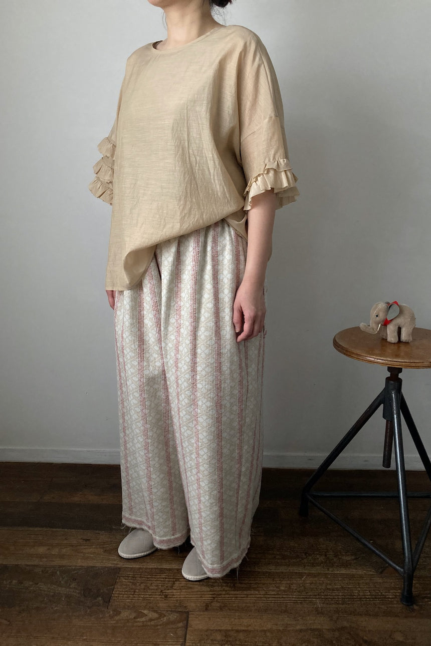 葉影のリズム　ブラウス