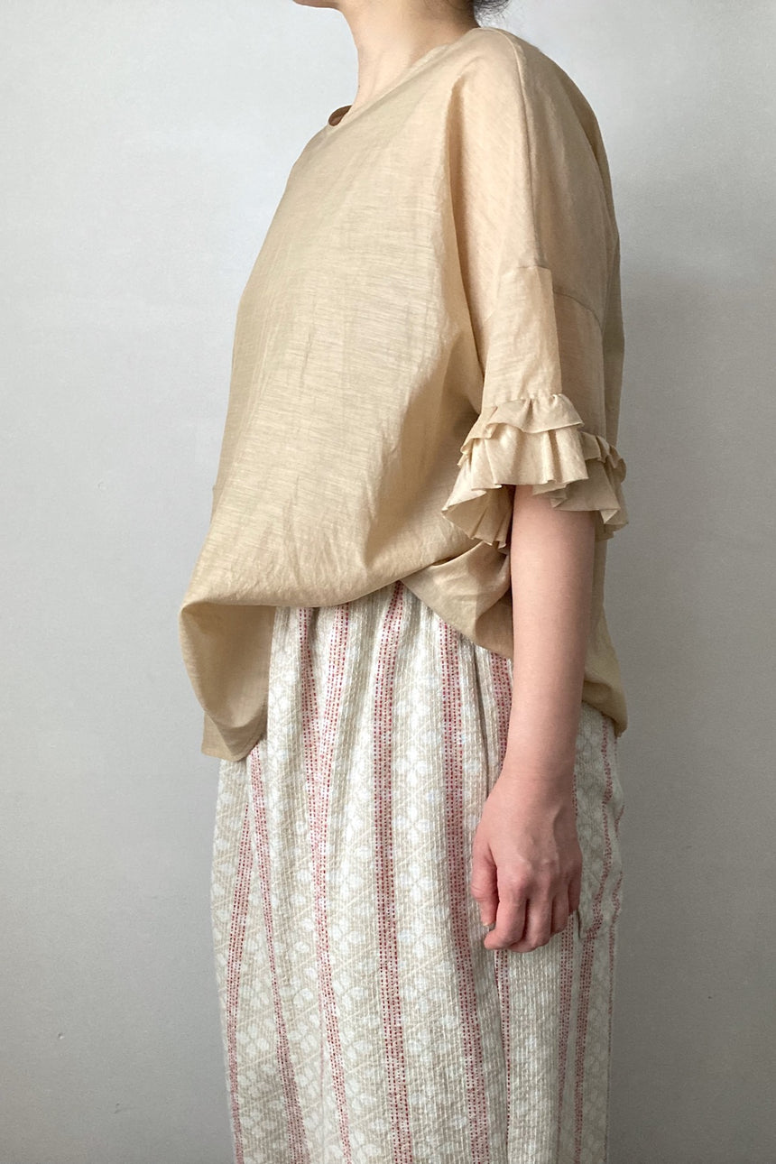 葉影のリズム　ブラウス