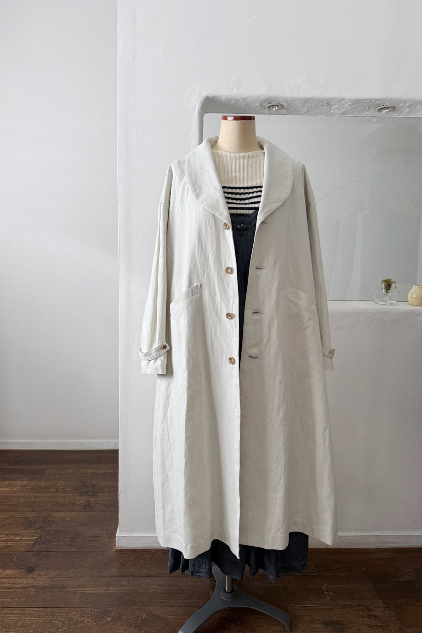 翠嵐 : Suiran　ショールカラーコート