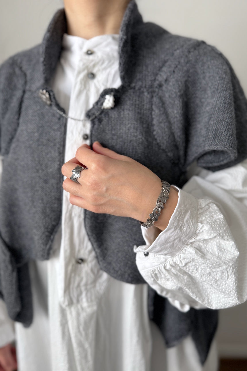 静寂 :  Shijima　ニットカーディガン