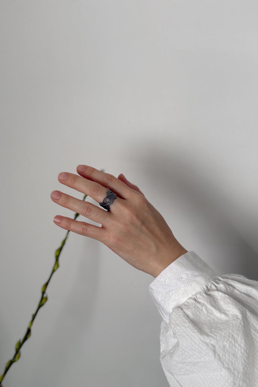 静寂 :  Shijima　ニットカーディガン