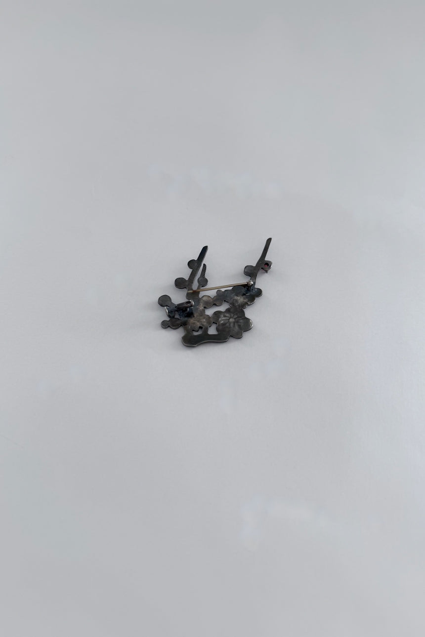 【天野ミサ】ブローチ「梅」