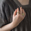 【jona × GASA＊】  ripples ring_白 (M)