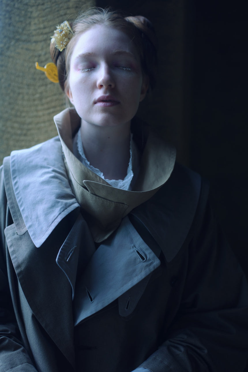 繊月 : Sengetsu　ワイドトレンチコート