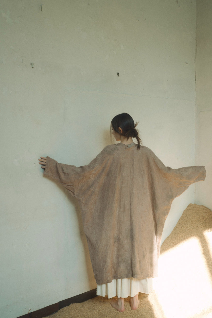 波紋の仕事　ボックススリーブブラウス