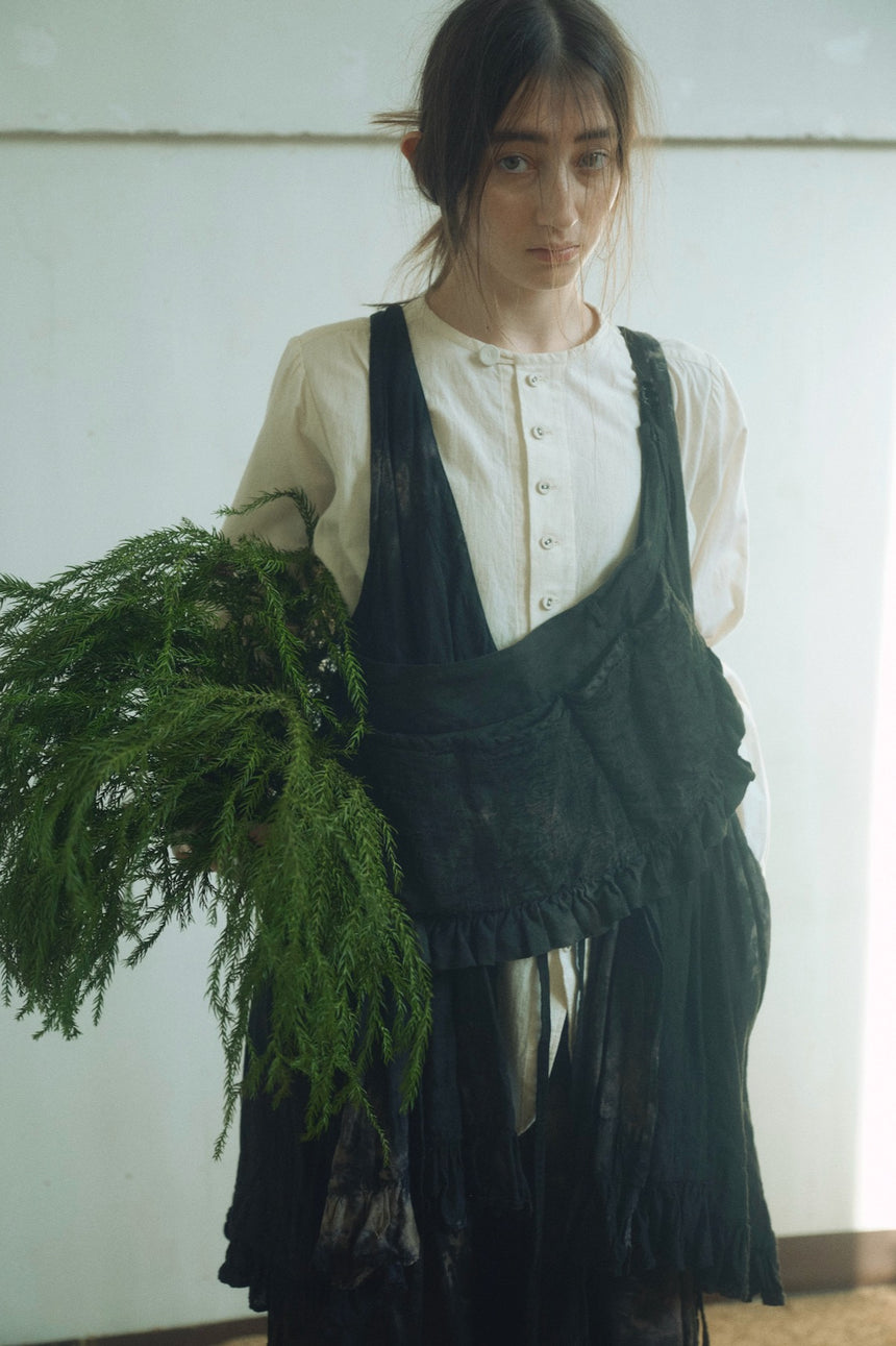 波紋の仕事　ボックススリーブブラウス