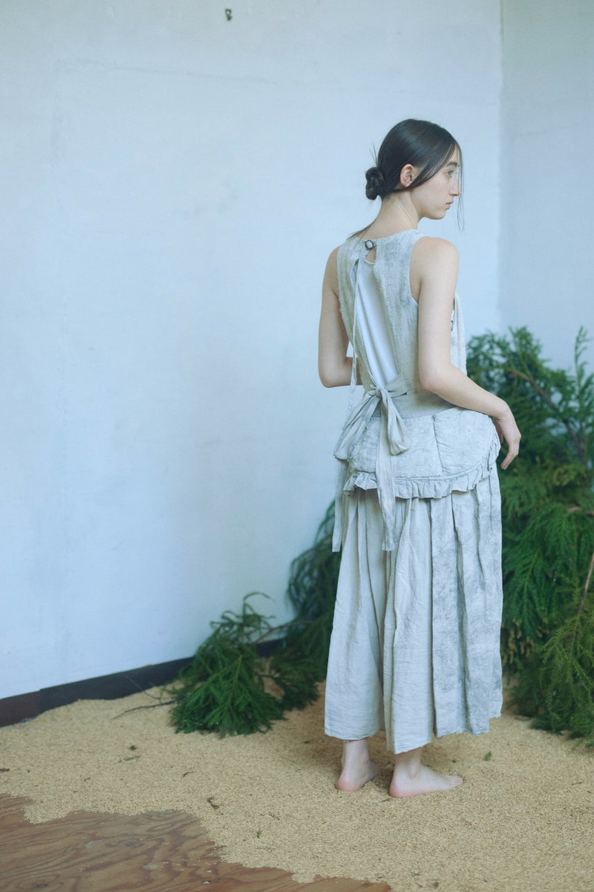 波紋の仕事　ボックススリーブブラウス