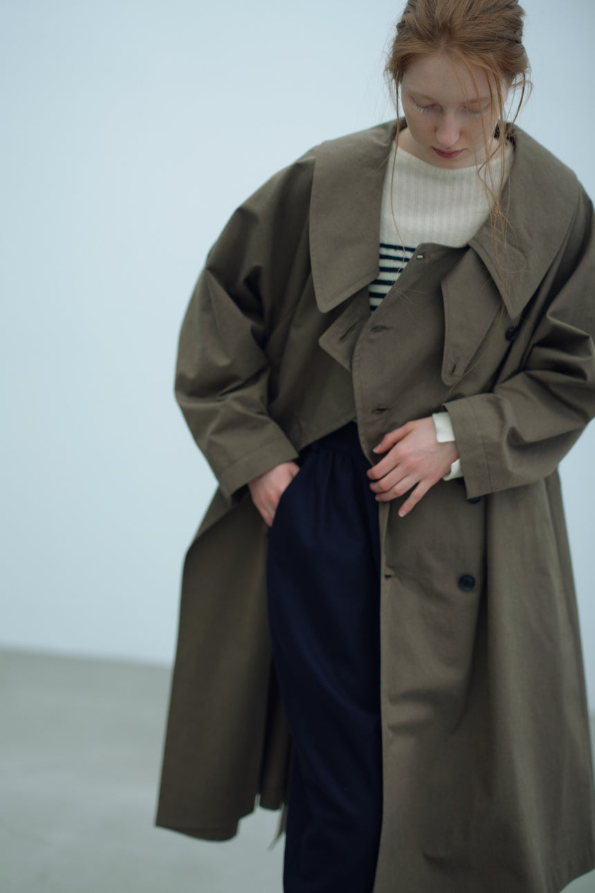 繊月 : Sengetsu　ワイドトレンチコート