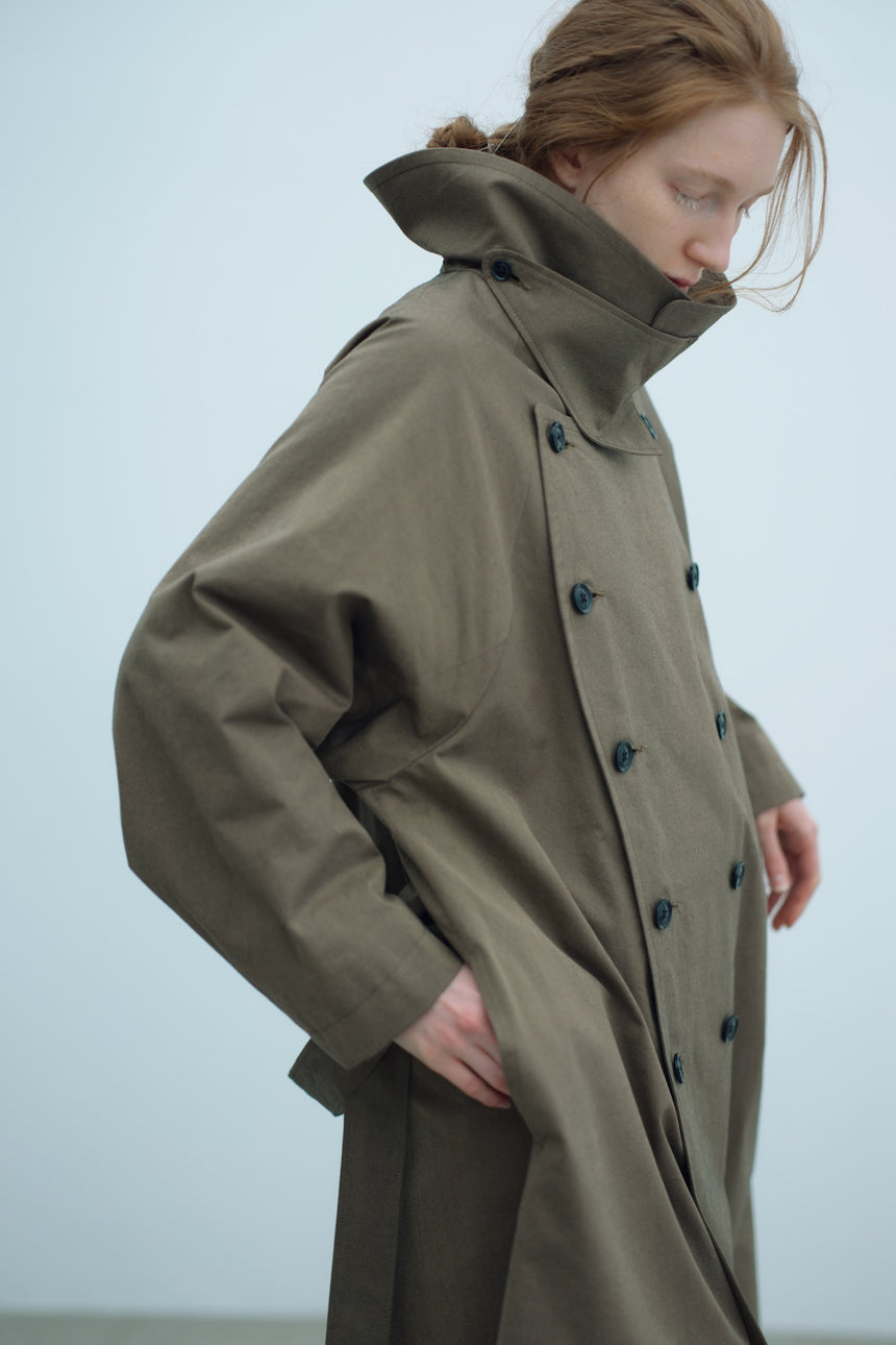 繊月 : Sengetsu　ワイドトレンチコート
