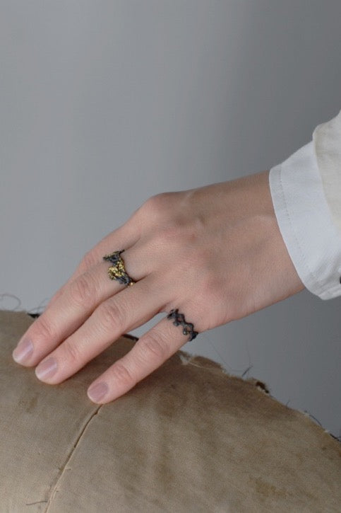 【misa amano × RE GASA＊】ニットブルゾン