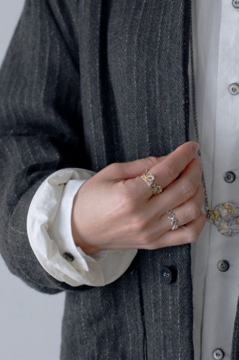 【misa amano × RE GASA＊】ニットブルゾン